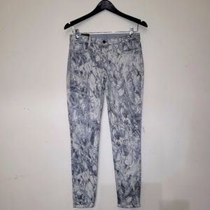 Bleulab Reversible Marble jeans